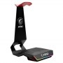 MSI | Black/Red | Headset Stand + Wireless Charger | Immerse HS01 COMBO | Wired | N/A - 2